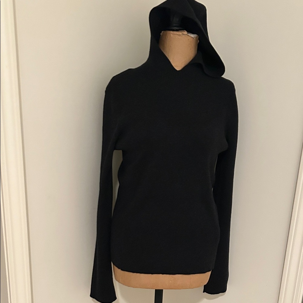 Pixie Market Blackish Hooded Women's Sweater